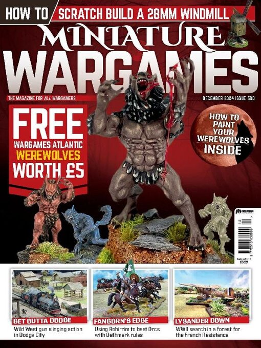 Title details for Miniature Wargames by Warners Group Publications Plc - Available